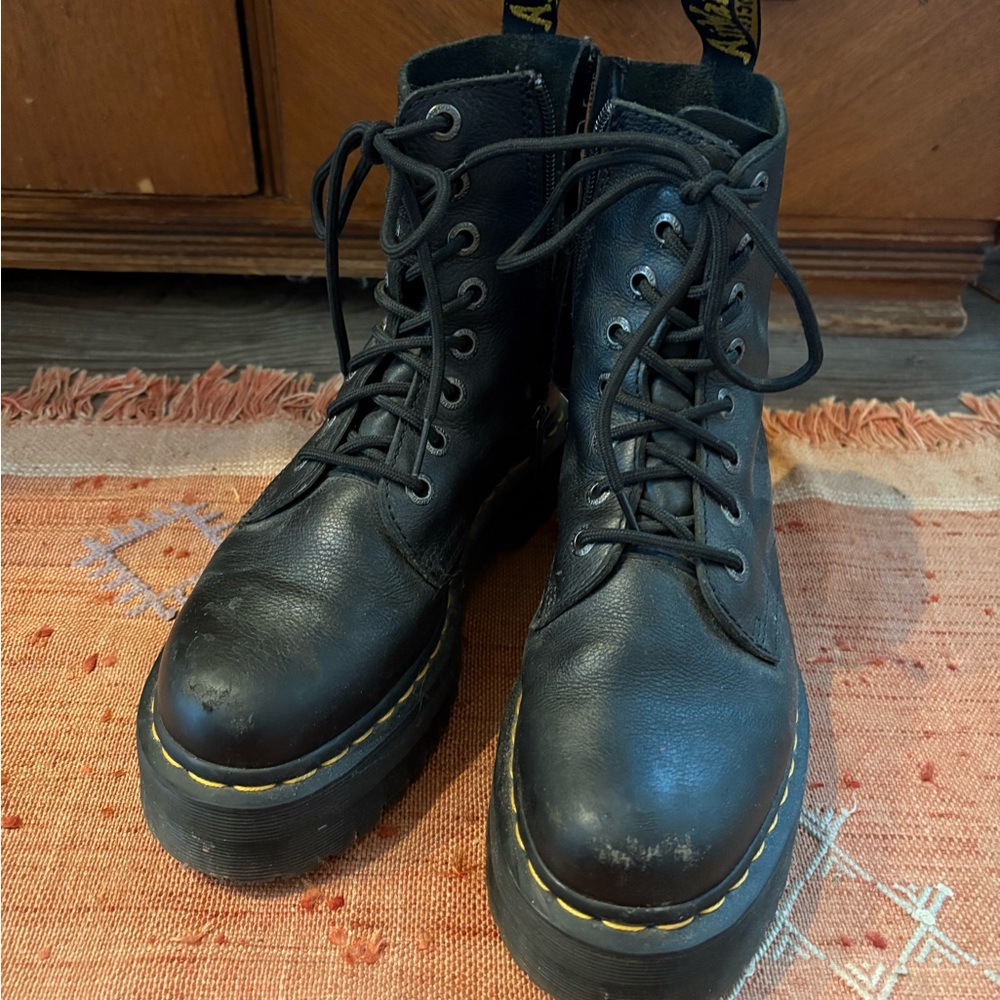 Dr Martens - JADON III BOOT PISA LEATHER PLATFORMS